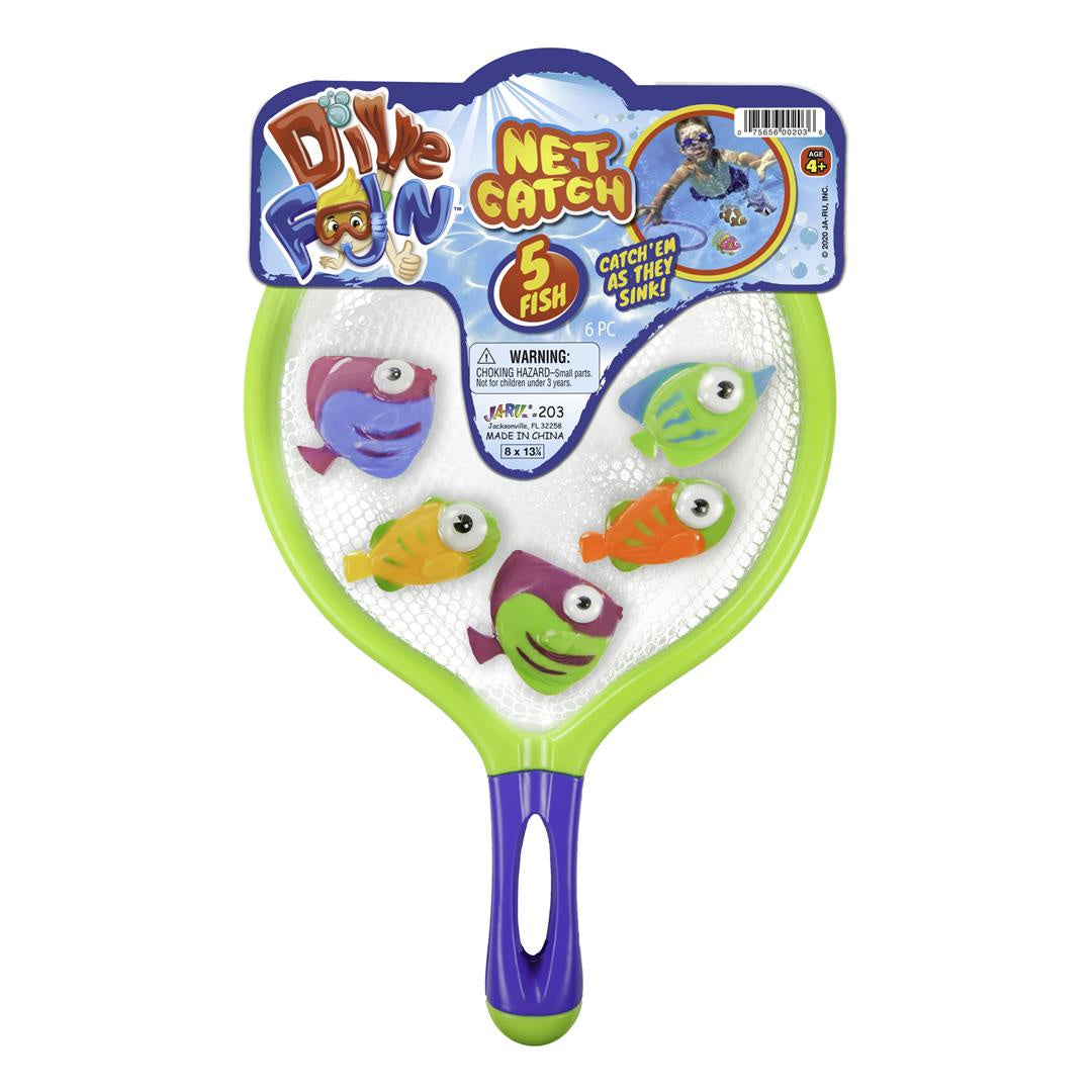 Dive Fun Fish and Net Catch