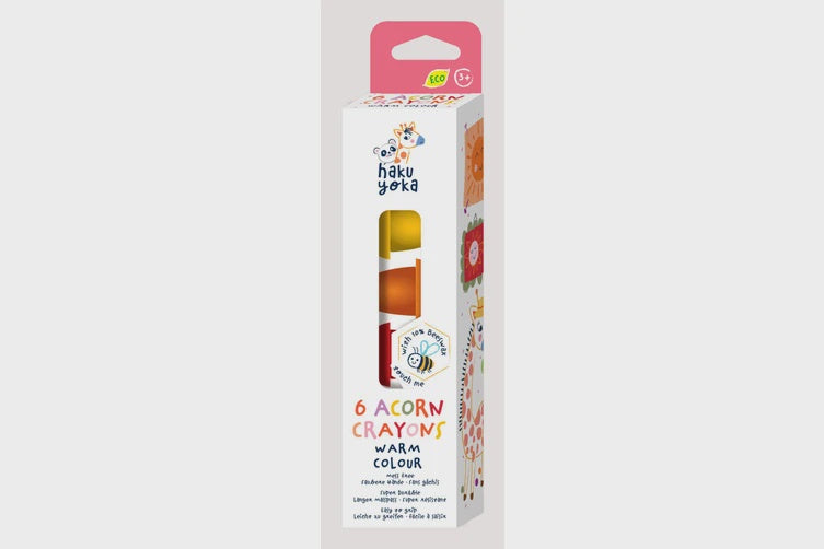 Acorn Crayons - Warm Colours