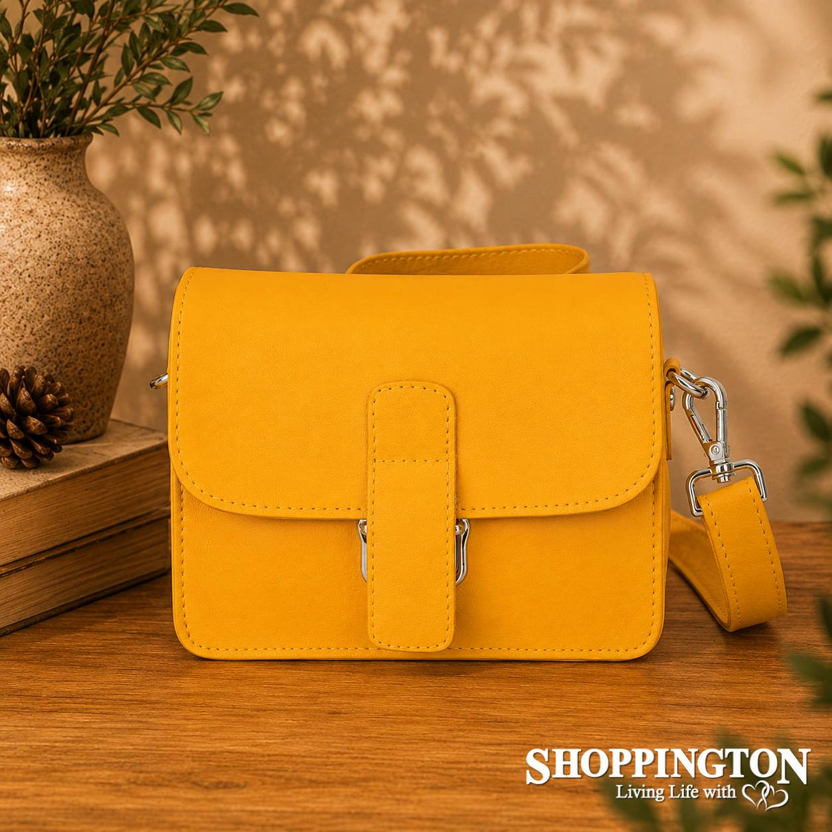 100% Leather Sunny Mini Crossbody Bag