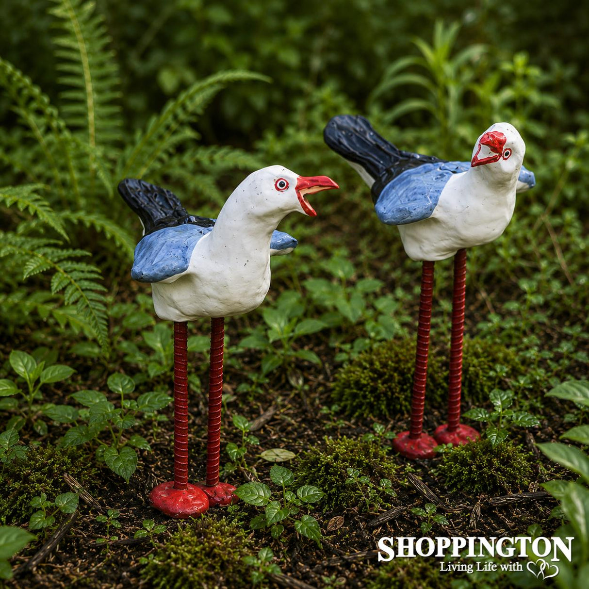 100% NZ Made Pottery Bird Art - Seagull
