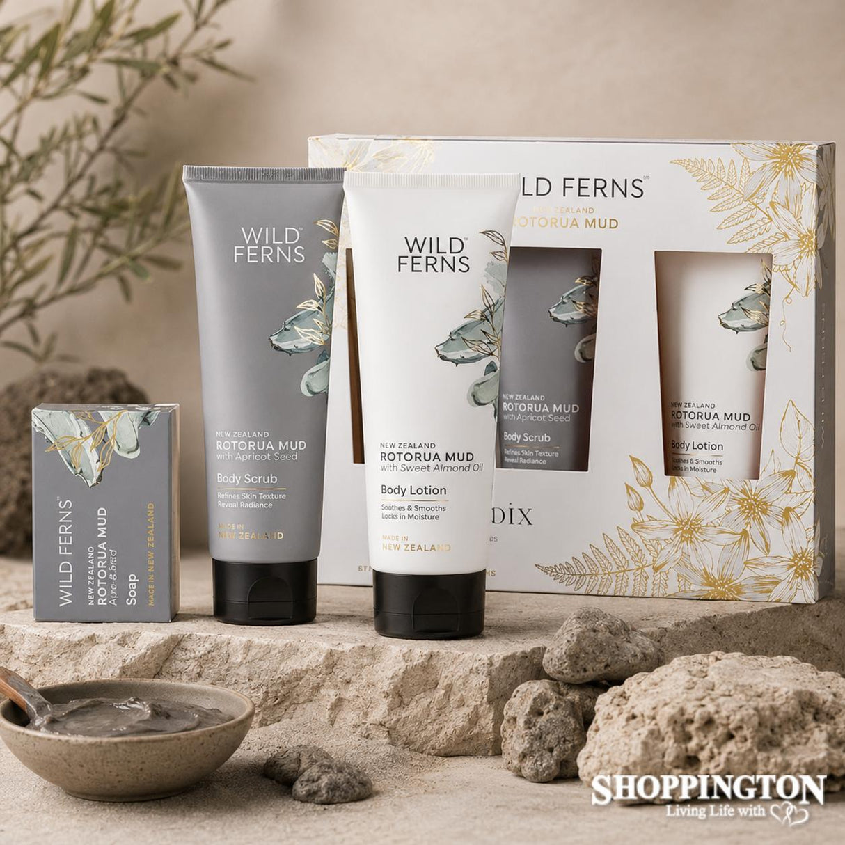 100% NZ Made - Rotorua Mud Revive Remix Gift Box