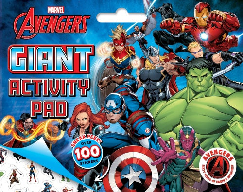 Avengers Giant Activity Pad