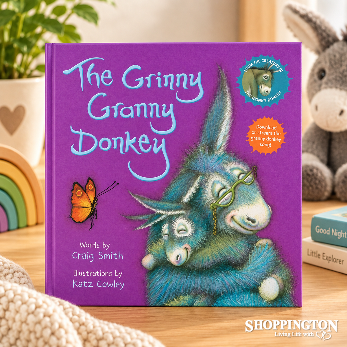 The Grinny Granny Donkey Board Book