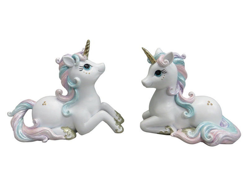 Pastel Sitting Unicorn