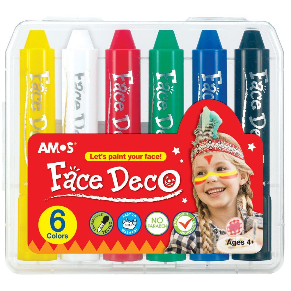 Amos Face Deco - 6pack