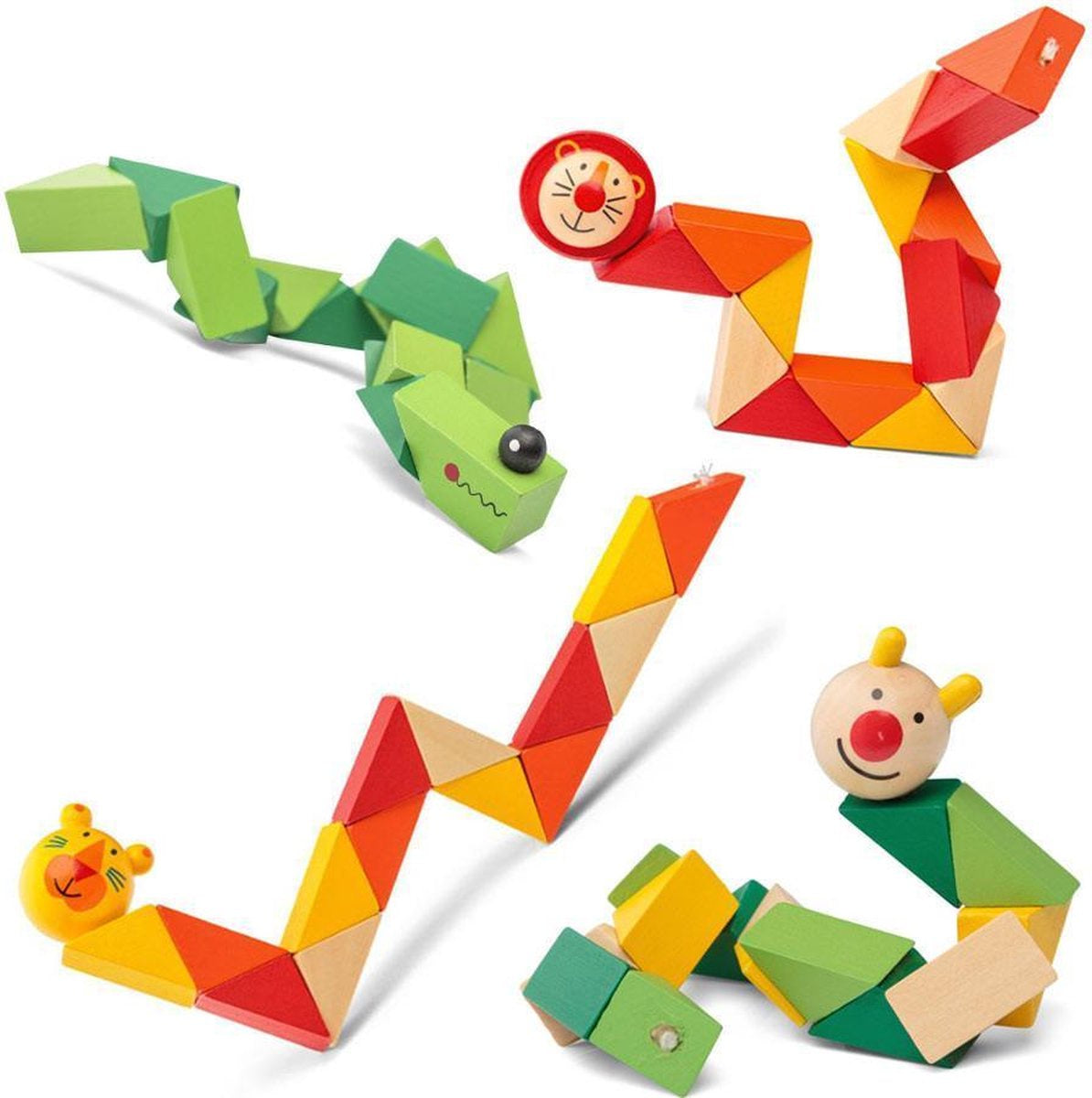 Wooden Twisty Animals