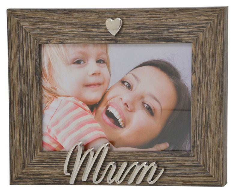 Photo Frame - Wooden Look Mum