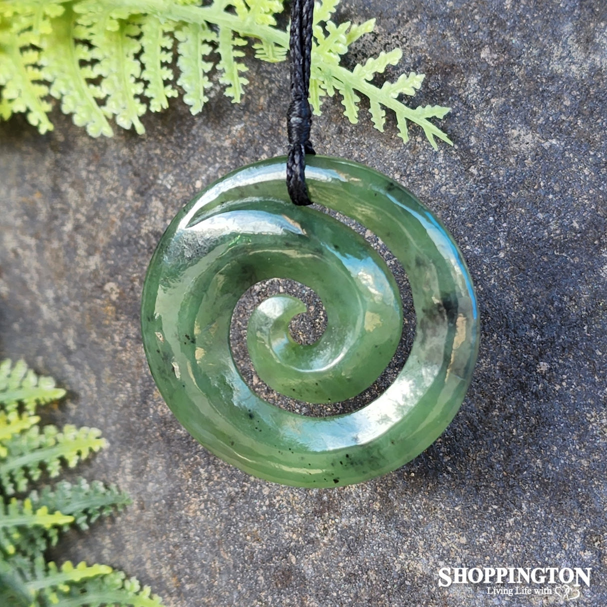 Pounamu Closed Koru 35mm
