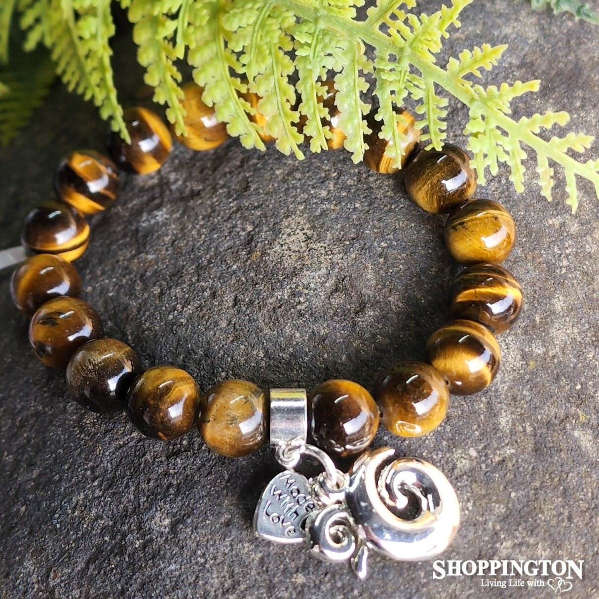Gemstone Bracelet - Tigers Eye