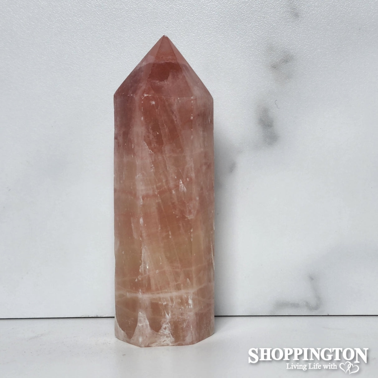Rose Calcite Pointer #1