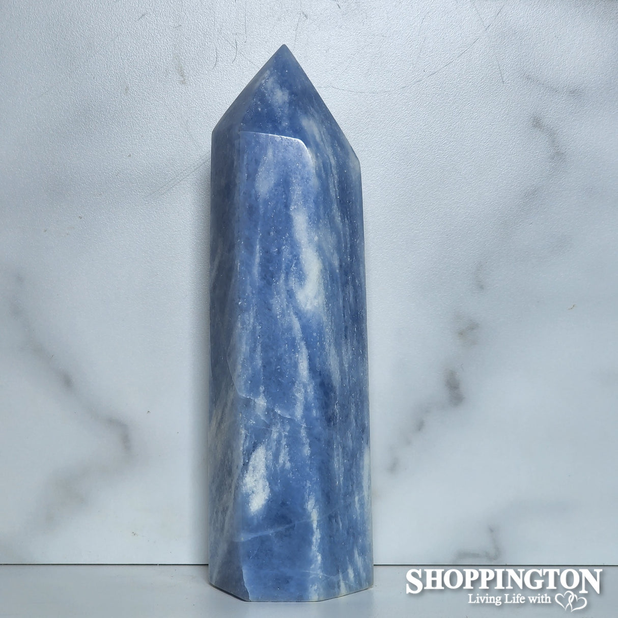 Blue Calcite Point #3