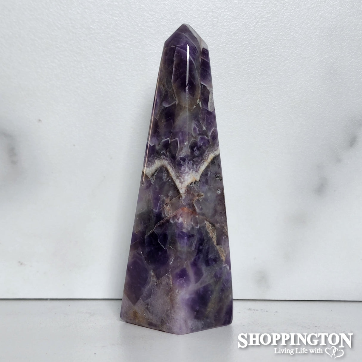 Chevron Amethyst Pointer #5