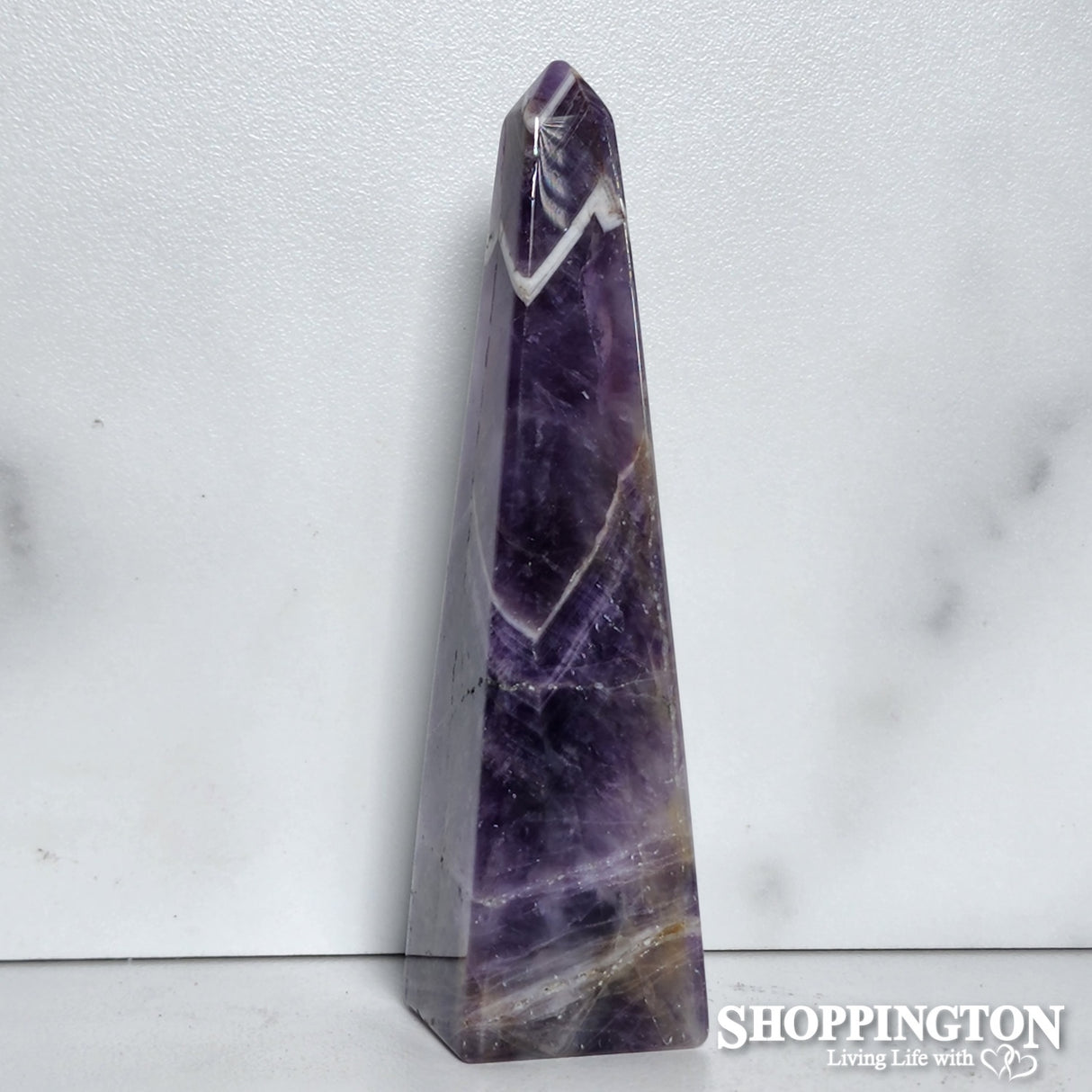 Chevron Amethyst Pointer #3