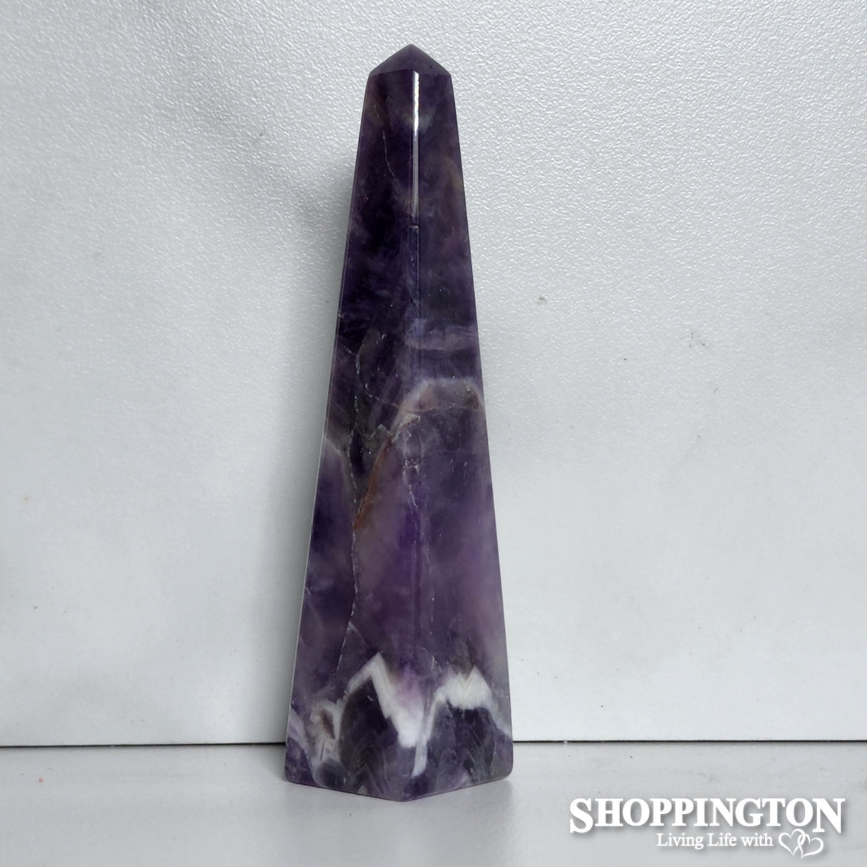Chevron Amethyst Pointer #7