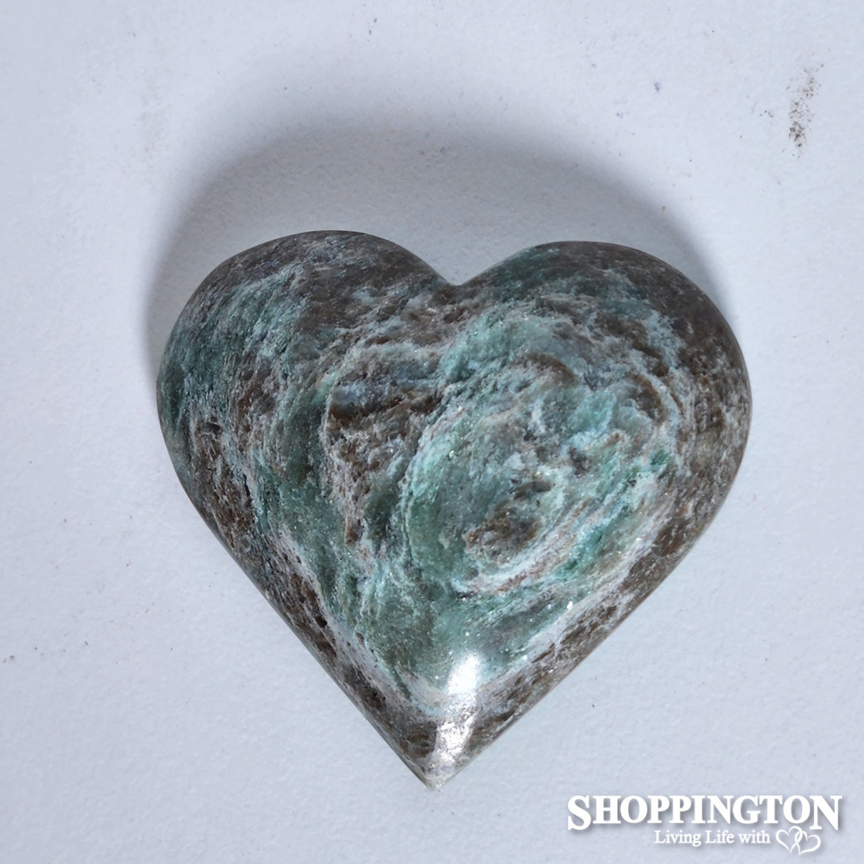 Fuchsite Heart #2
