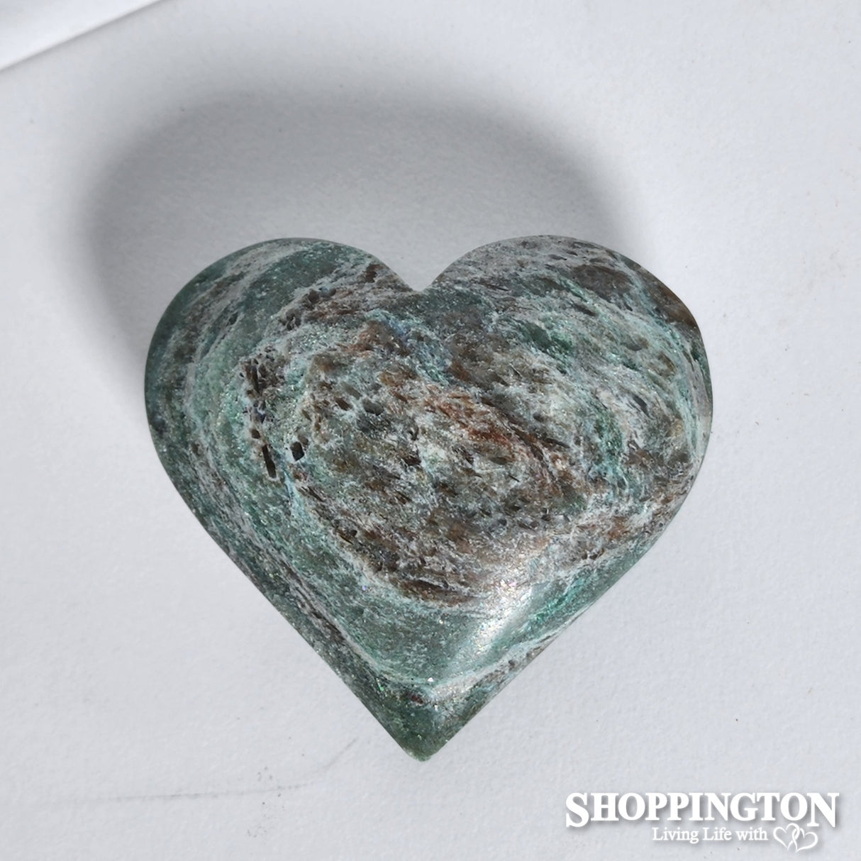 Fuchsite Heart #1