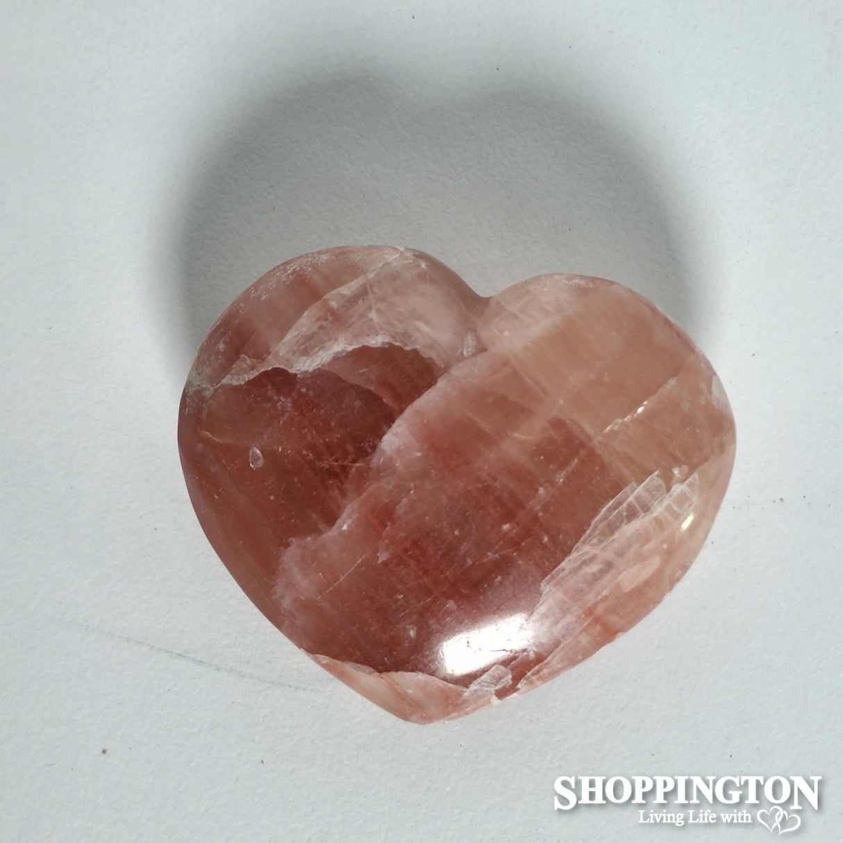 Rose Calcite Heart #2