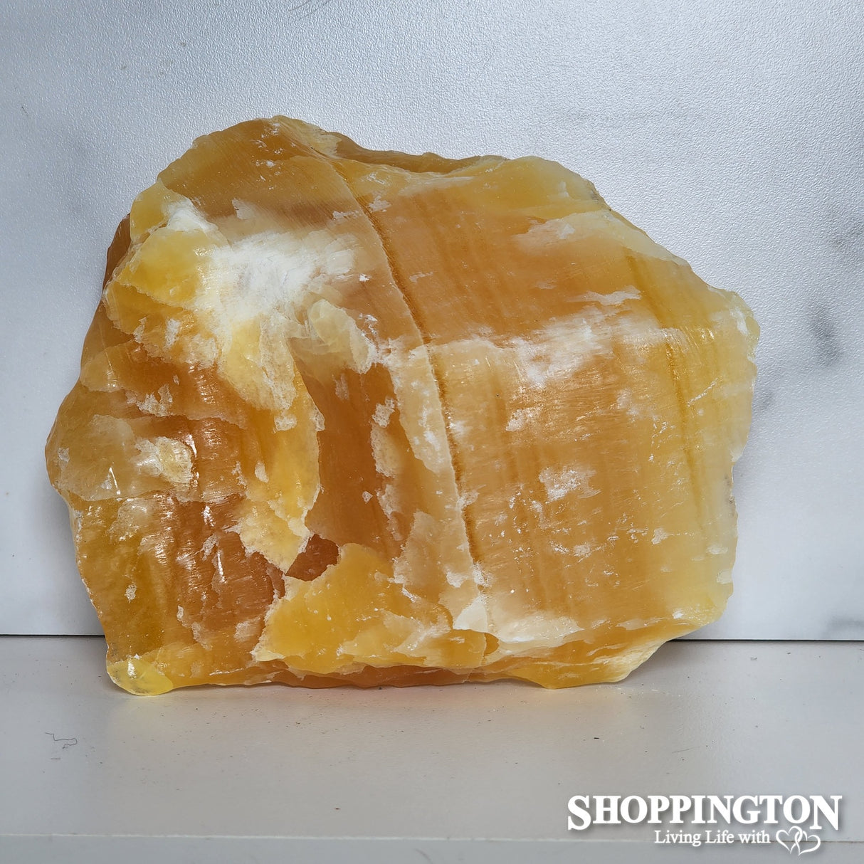 Orange Calcite Rough #12