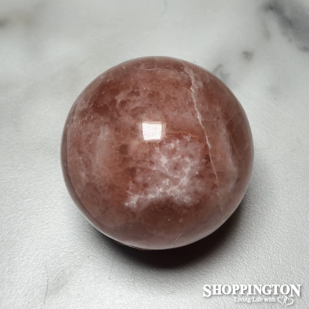 Rose Calcite Sphere #2
