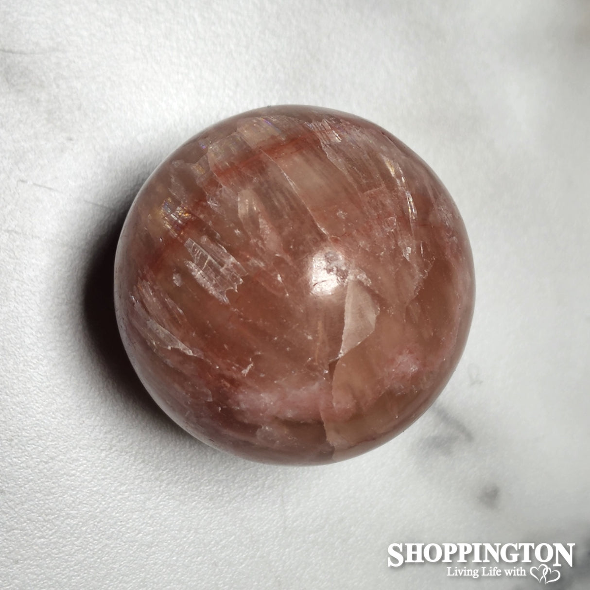 Rose Calcite Sphere #1