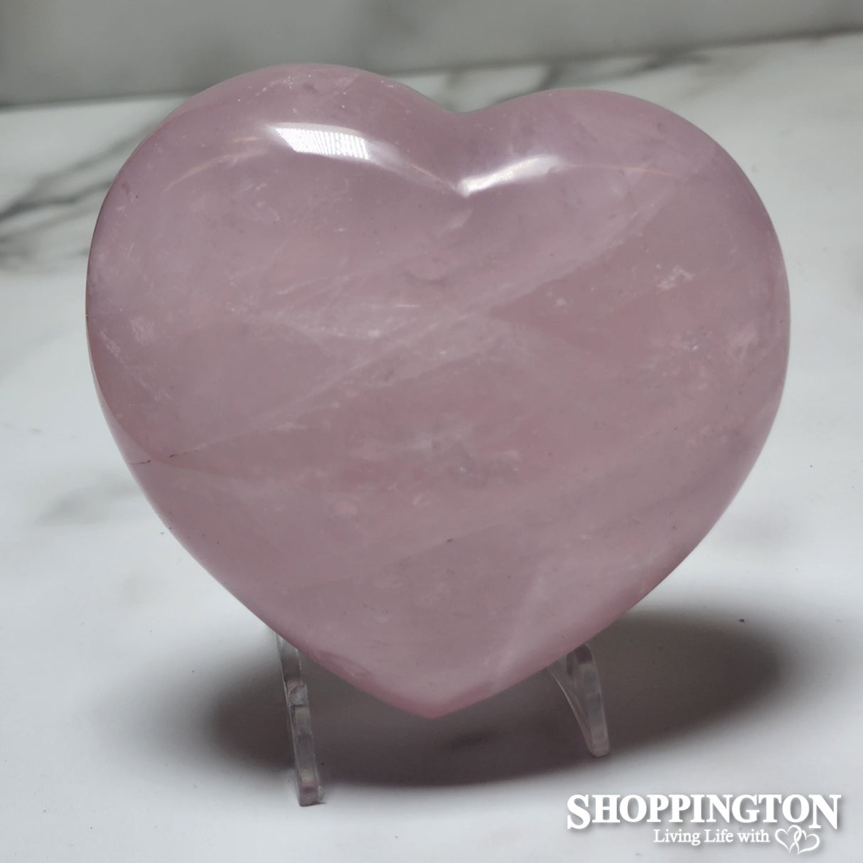 Rose Quartz Heart #4