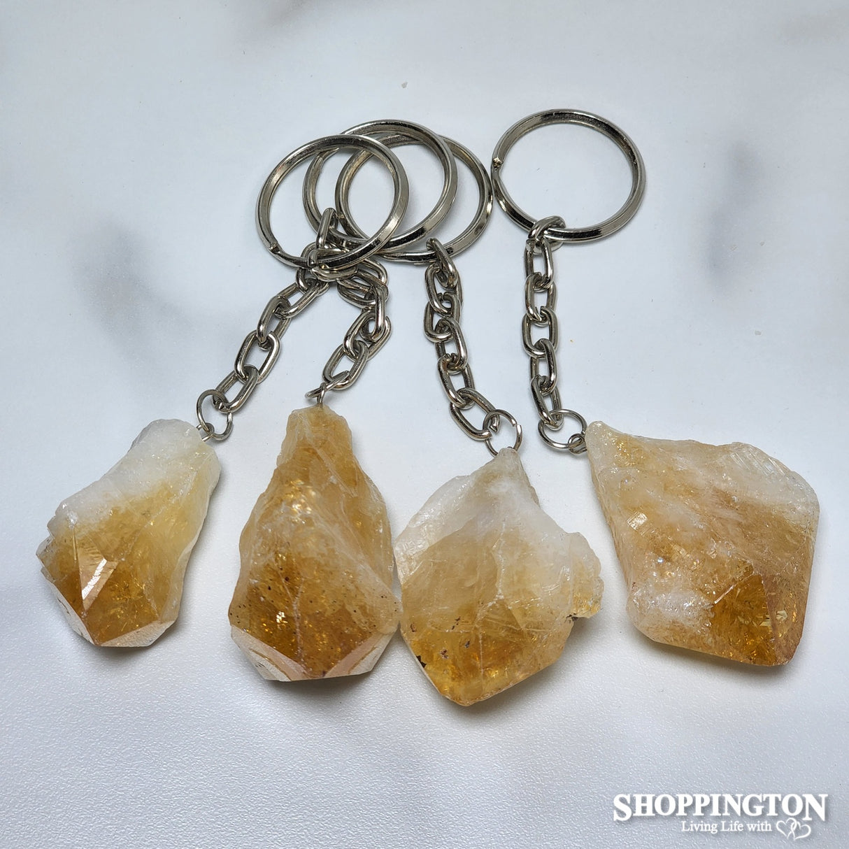 Gemstone Keyring - Citrine