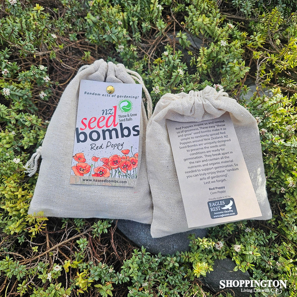 NZ Seed Bombs - Red Poppy