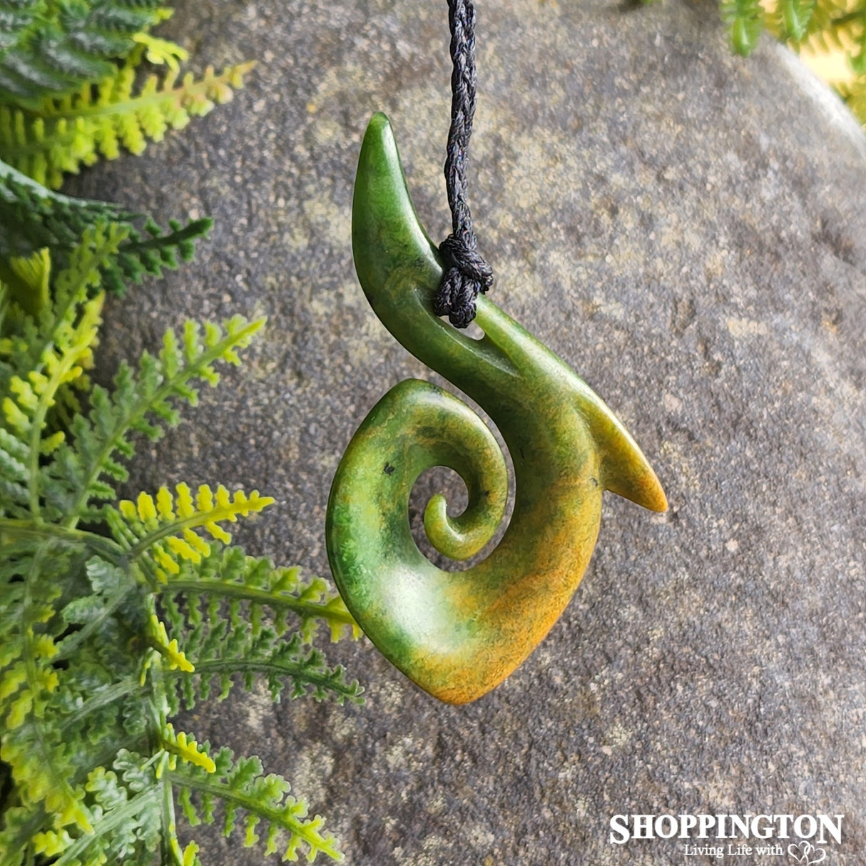Pounamu - Hook & Koru