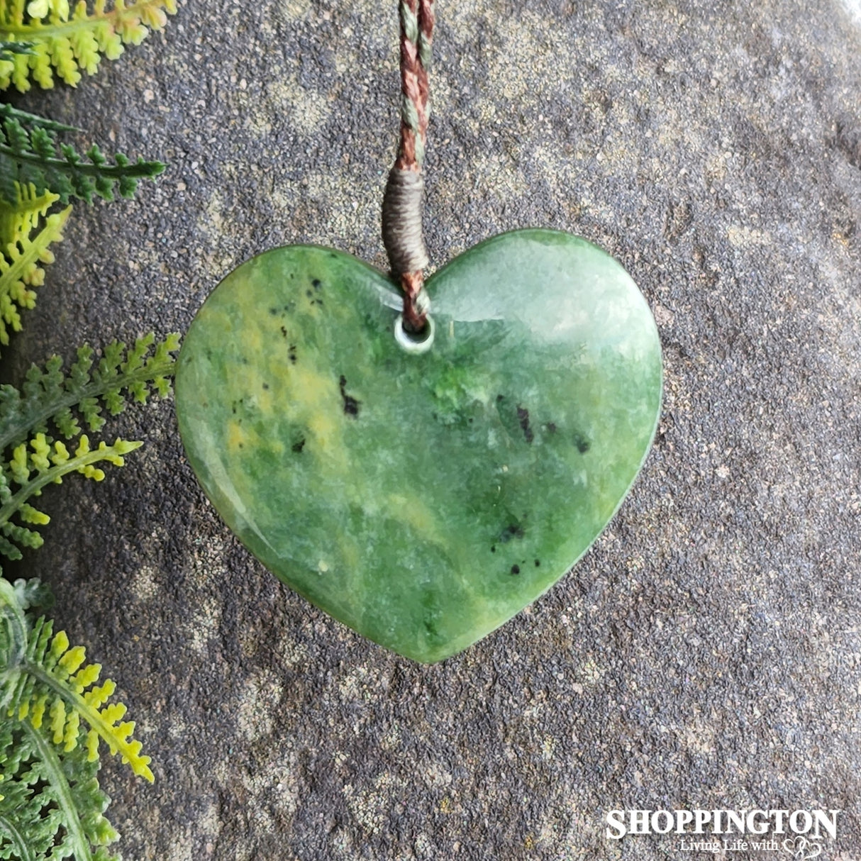 Pounamu - Heart 46mm