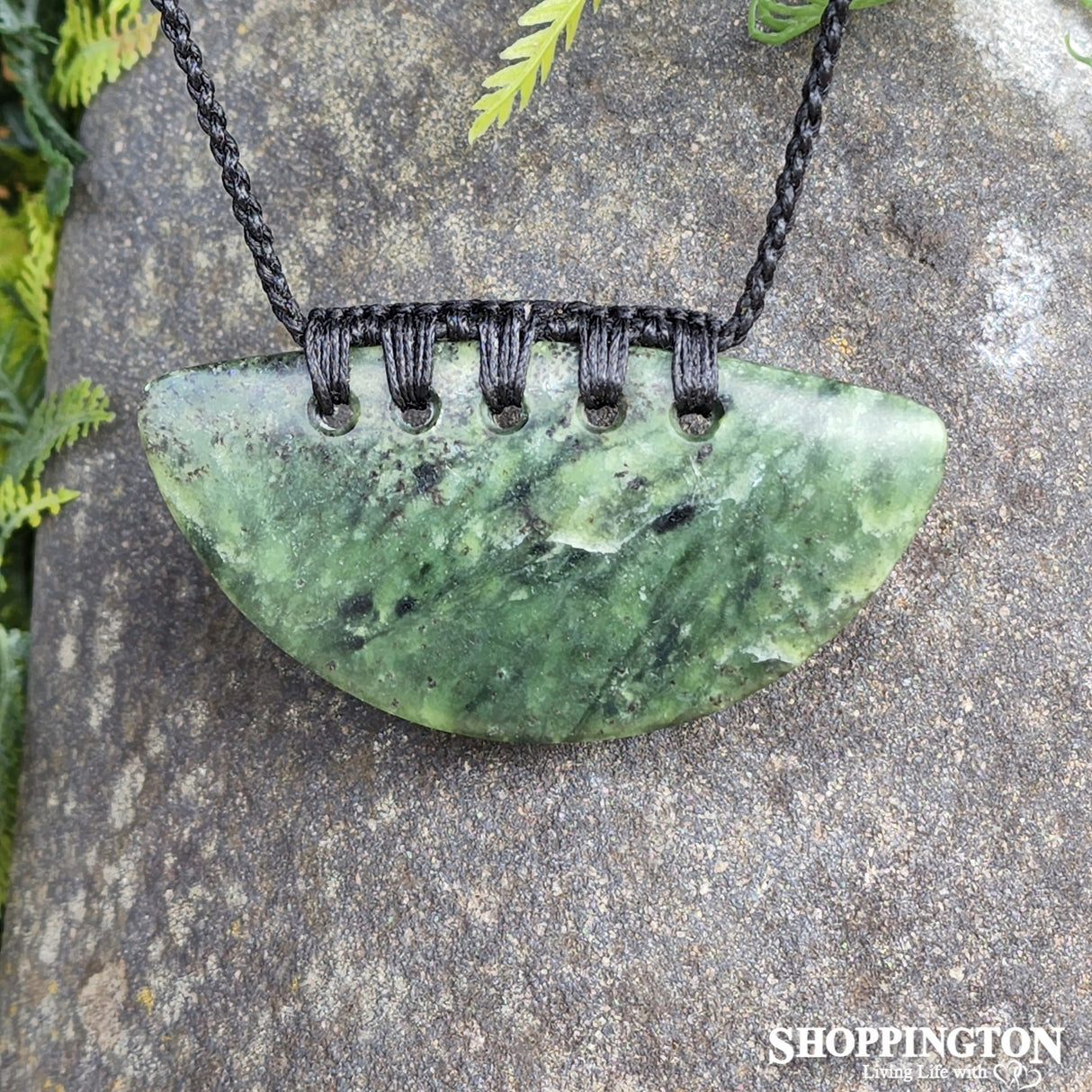 Pounamu - Breast Plate 76mm