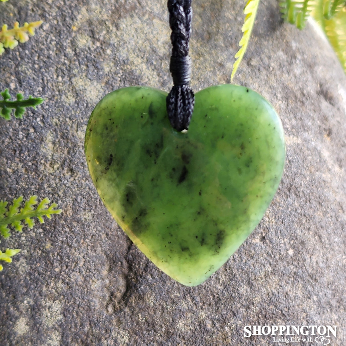 Pounamu - Heart 40mm