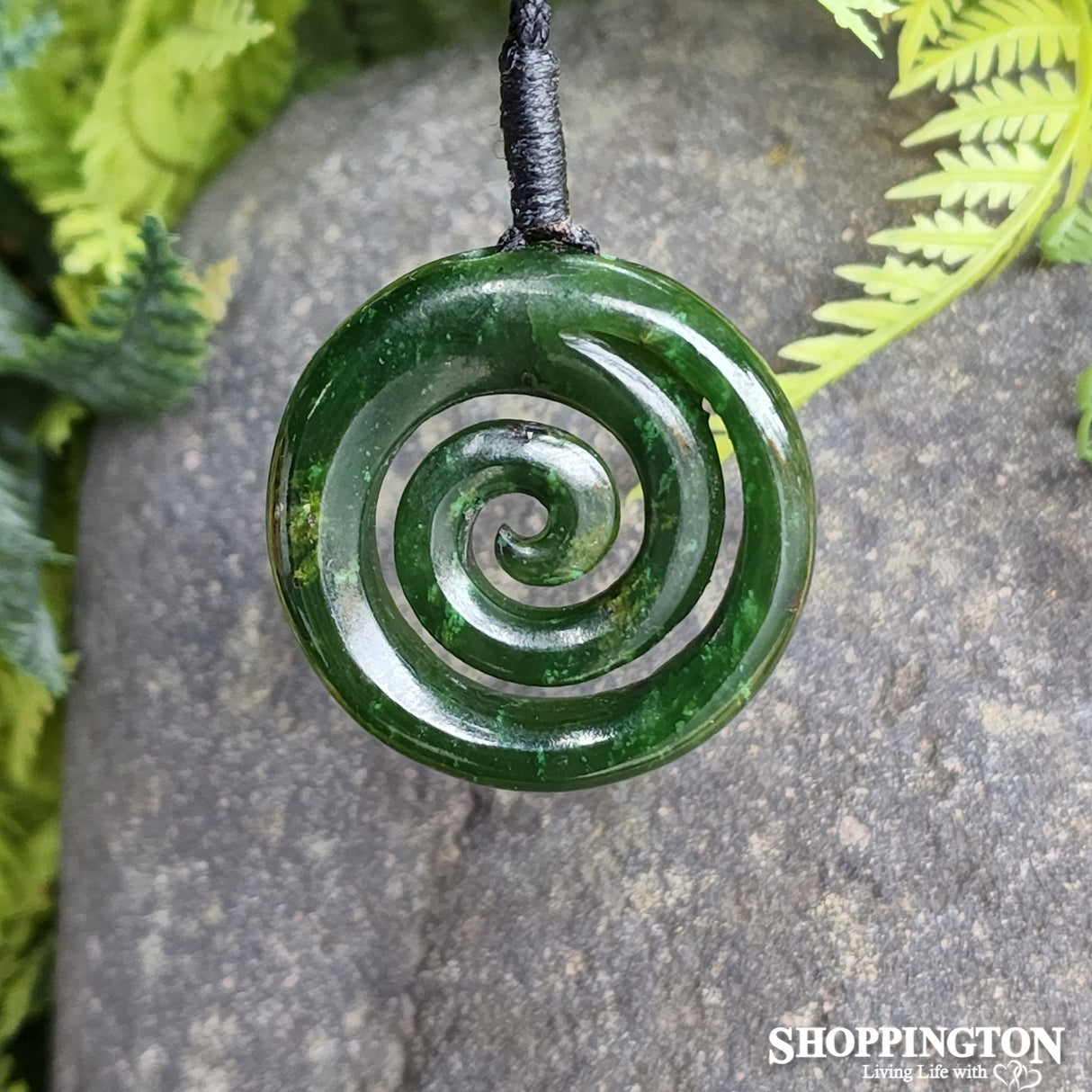 Pounamu - Double Sided Spiral