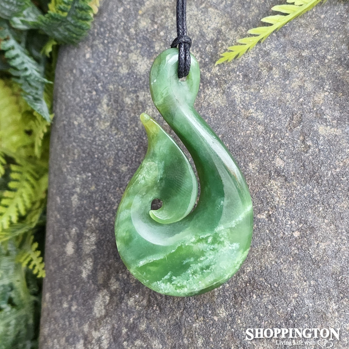 Pounamu - Koru Hook