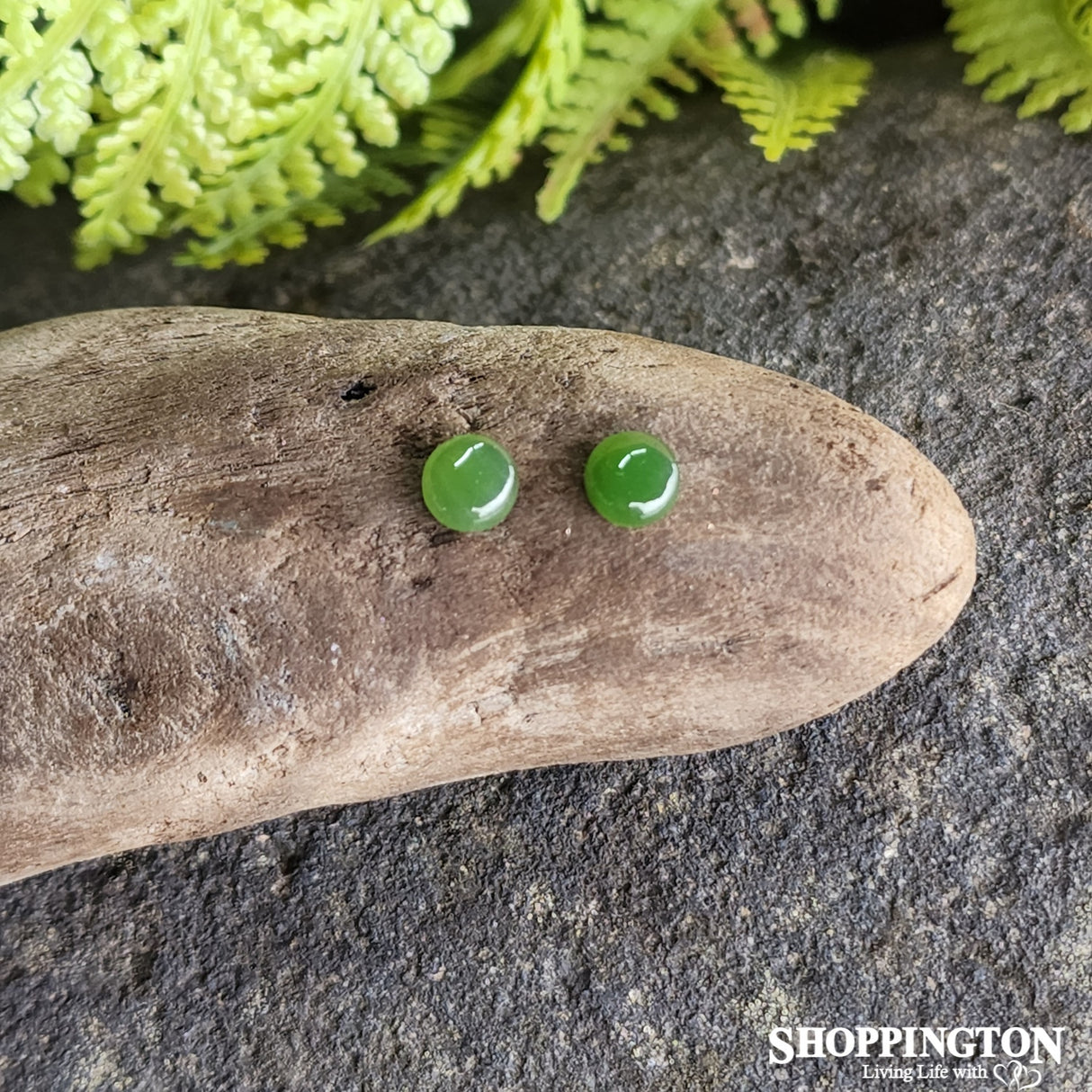 Pounamu Studs - Round (Sml)