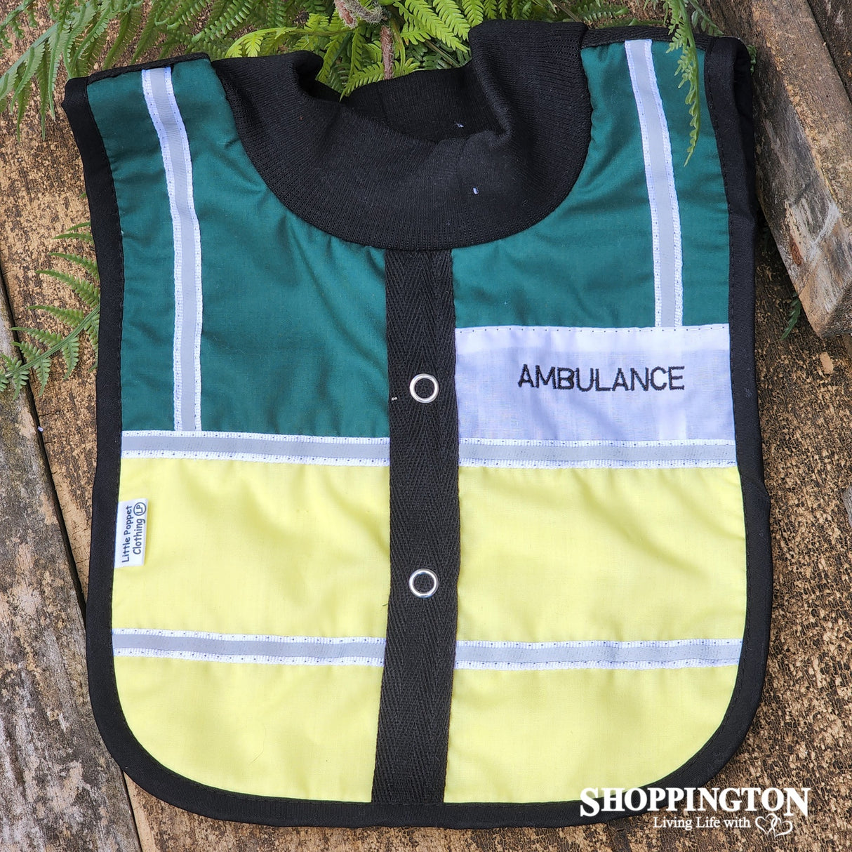 NZ Made Baby Bib / Ambulance