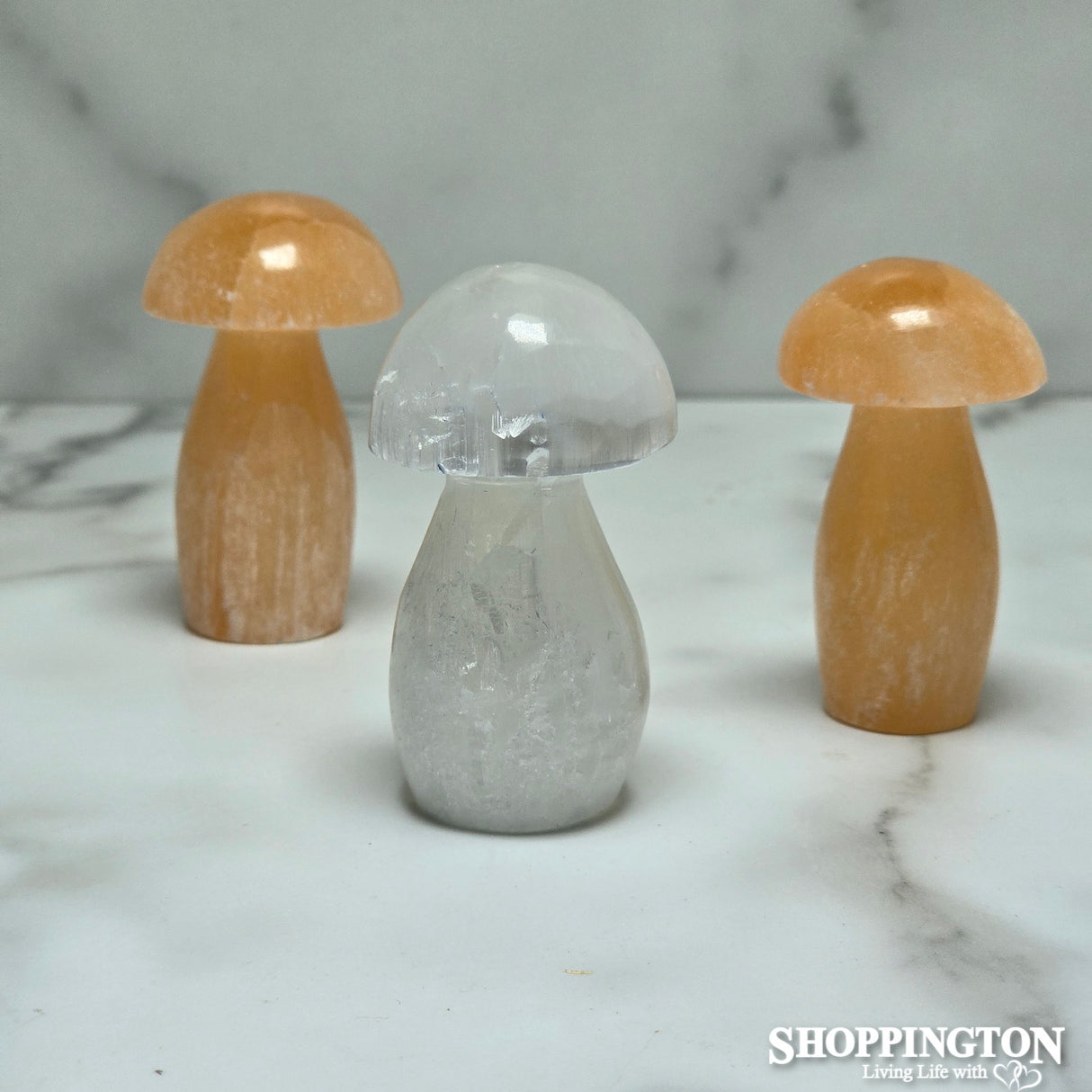 Selenite Stone Mushroom