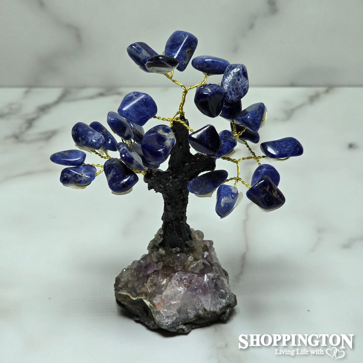 Crystal Gemstone Tree - Sodalite 12cm