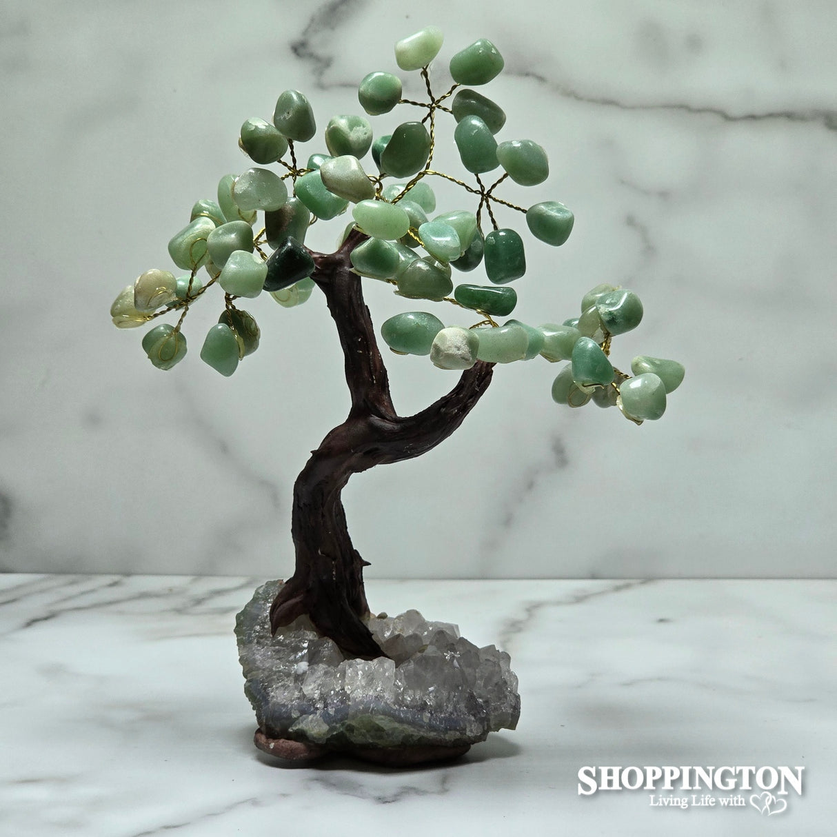 Crystal Gemstone Tree - Aventurine 20cm