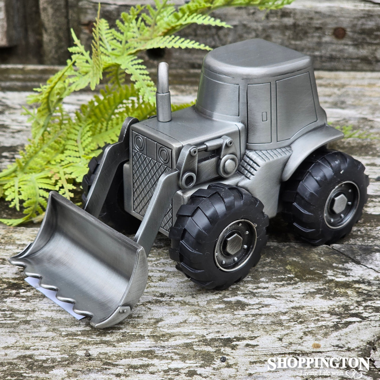 Digger Pewter Money Box
