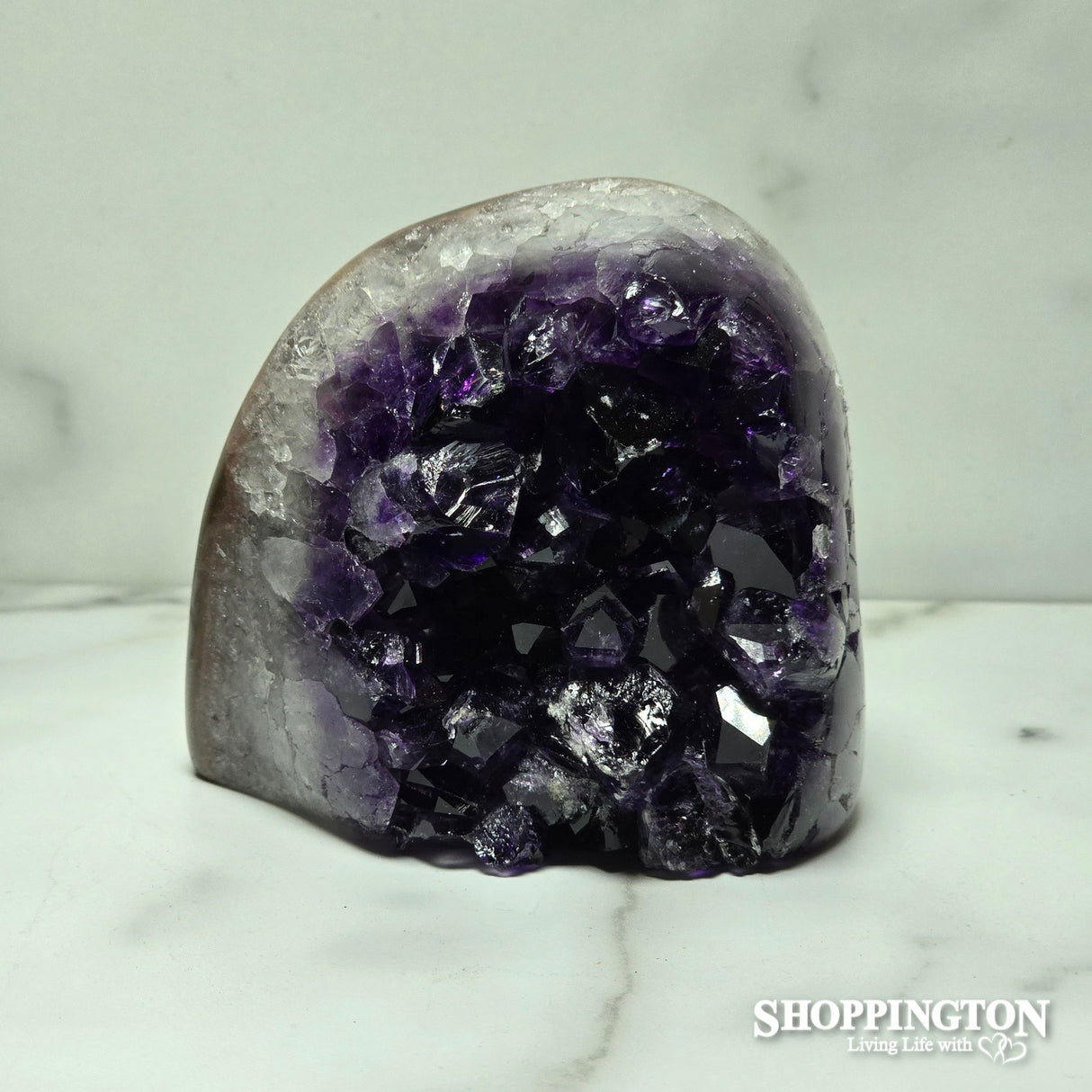 Amethyst Druze Cutbase #03