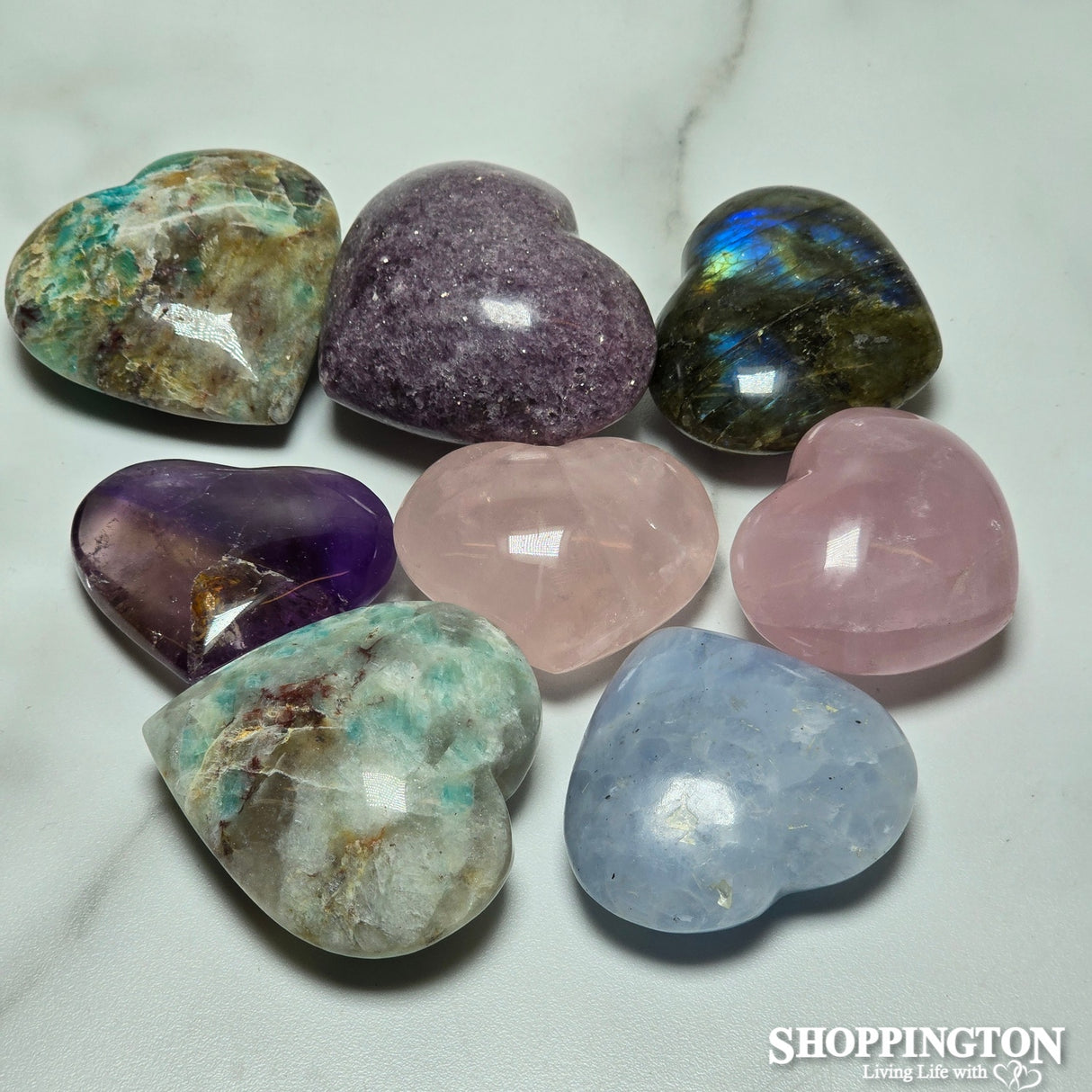 Gemstone Heart 5-6cm