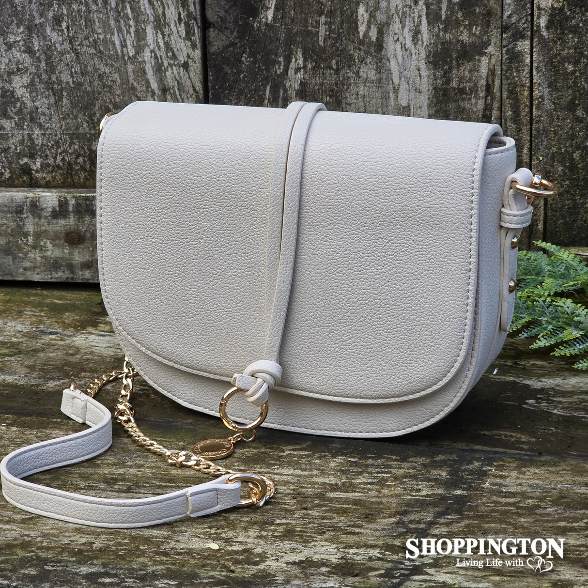 Black Caviar Crossbody Handbag - Antonia Ivory