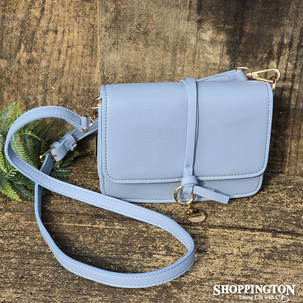 Black Caviar Handbag - Gigi Chambray