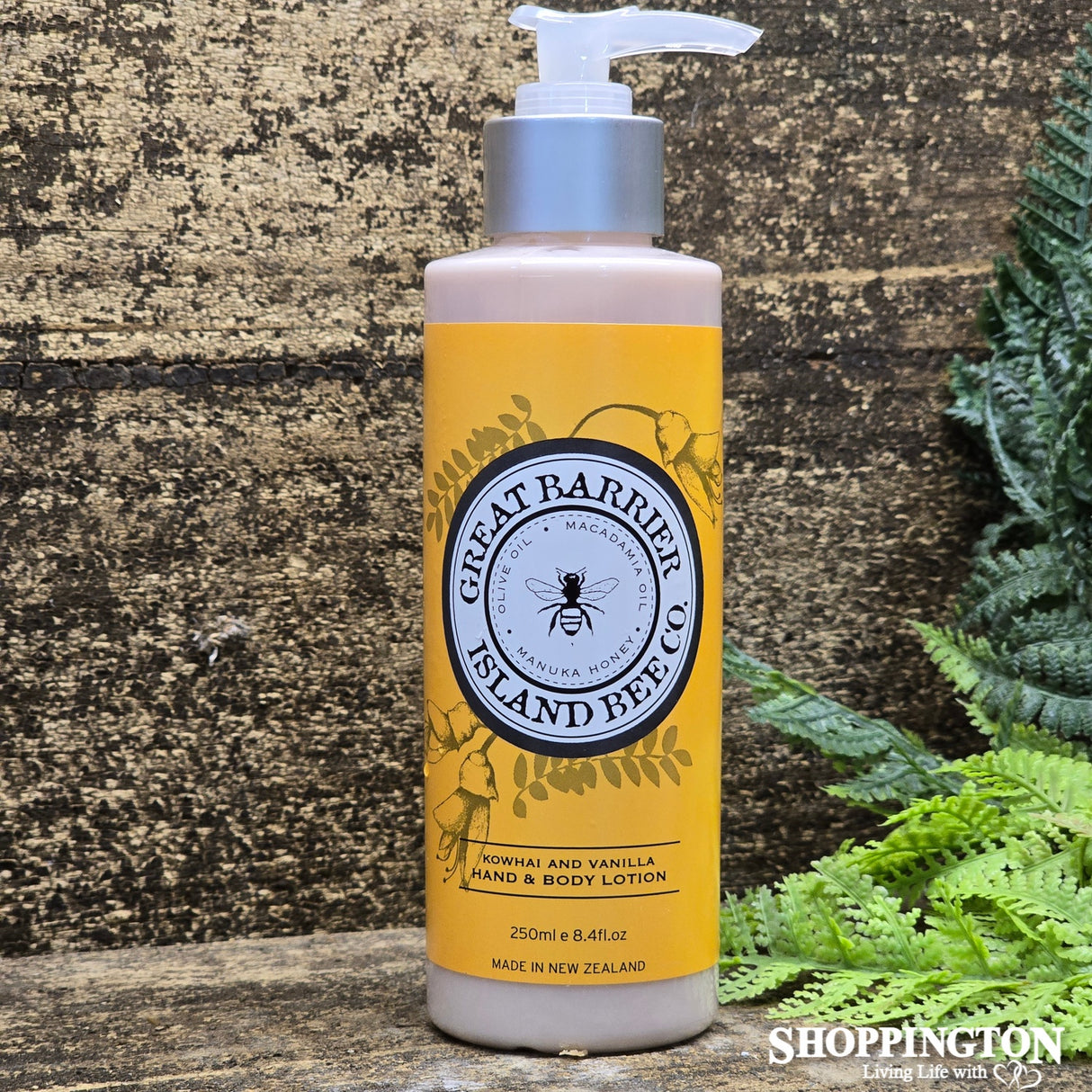Great Barrier Island Bee Co - Kowhai & Vanilla Hand & Body Lotion”