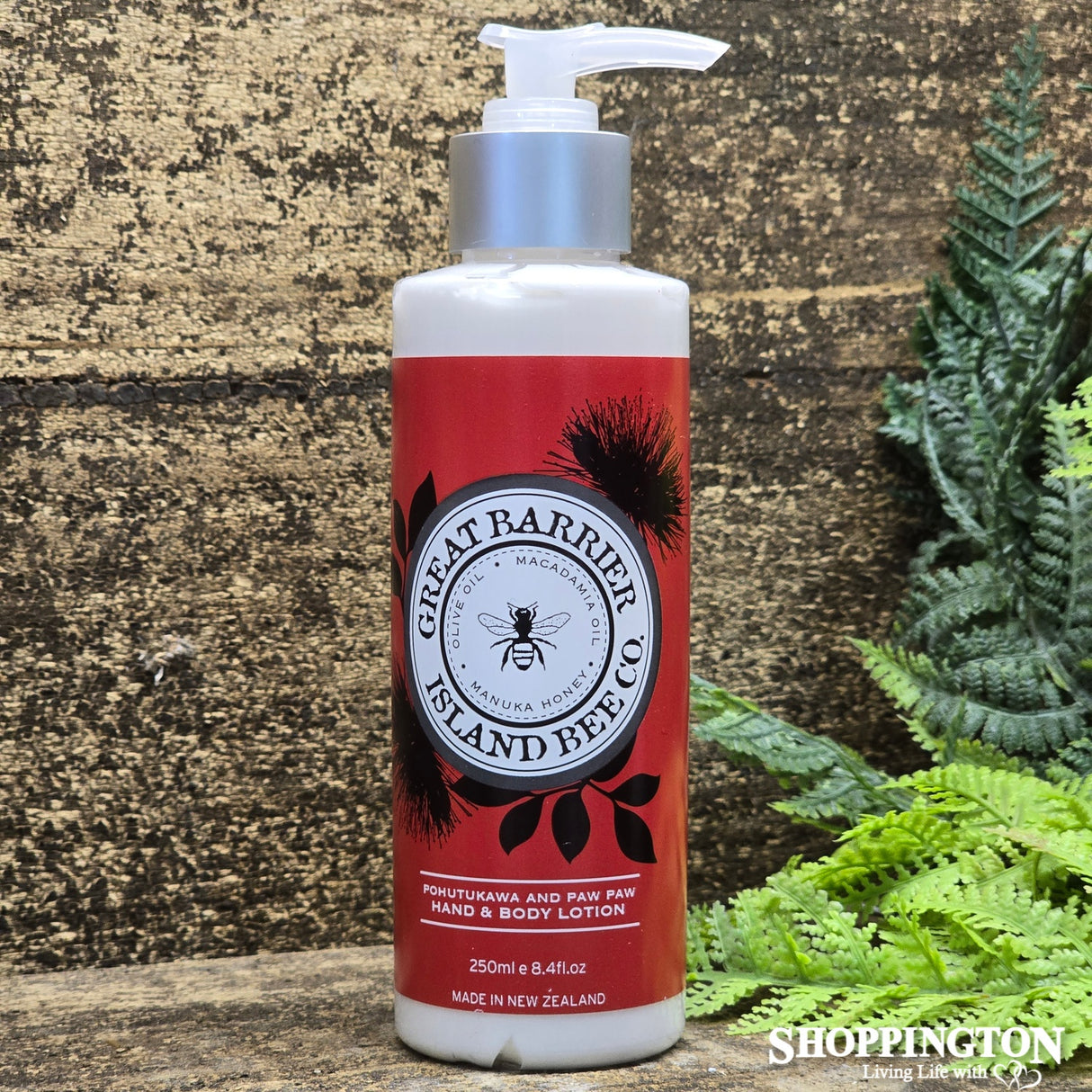 Great Barrier Island Bee Co - Pohutukawa & Pawpaw Hand & Body Lotion