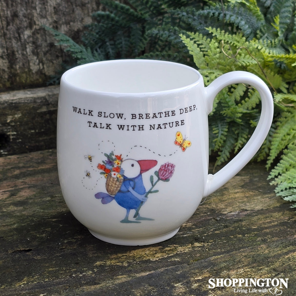 Twigseeds Cup / Mug - Walk Slow, Breathe Deep