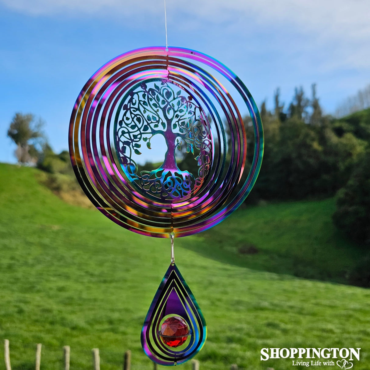 Tree of Life 3D Wind Spinner