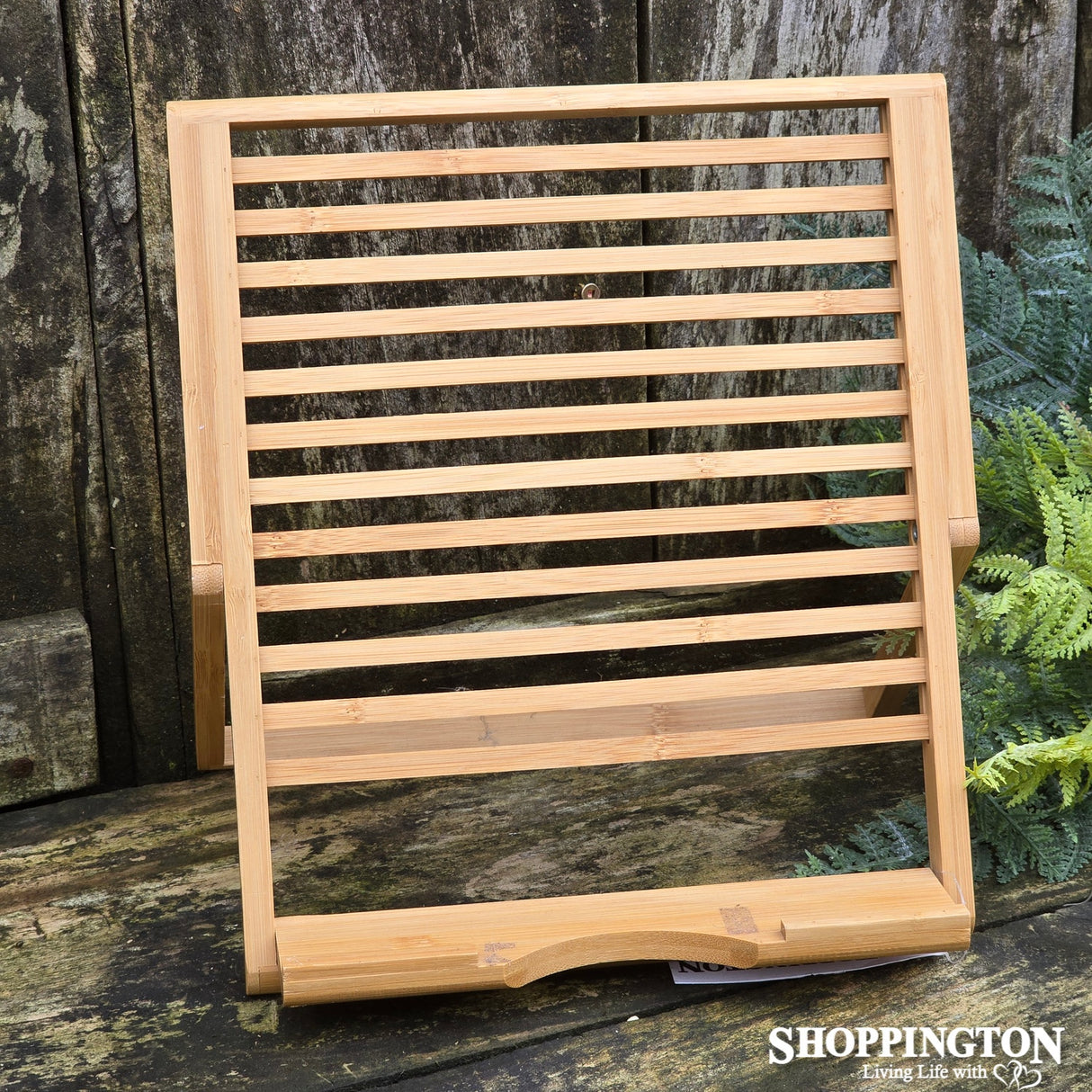Bamboo Recipe Stand