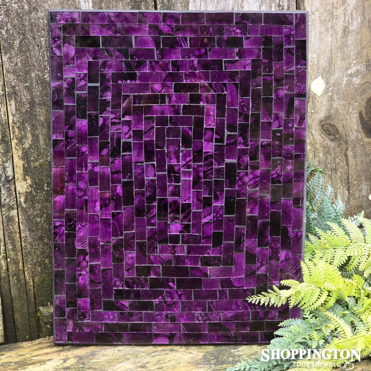 Mosaic Placemat 30cm x 40cm / Purple