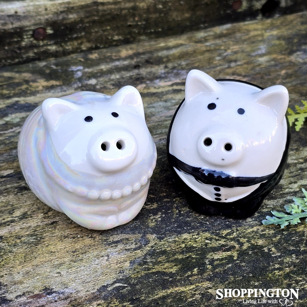Salt & Pepper - Bride & Groom
